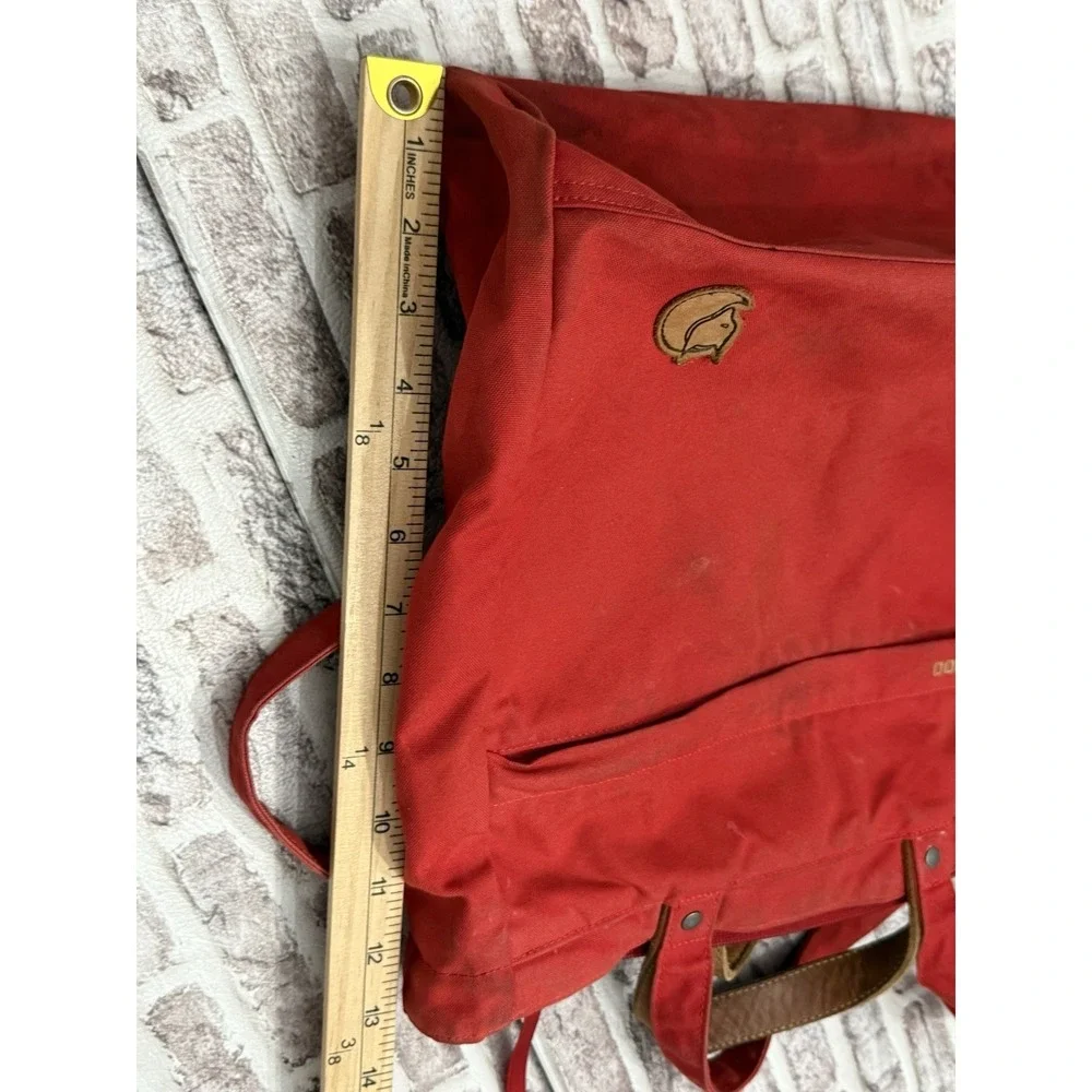 Fjallraven G-1000 Totepack No. 1 Convertible Travel Shoulder Bag Backpack Red - Picture 11 of 12